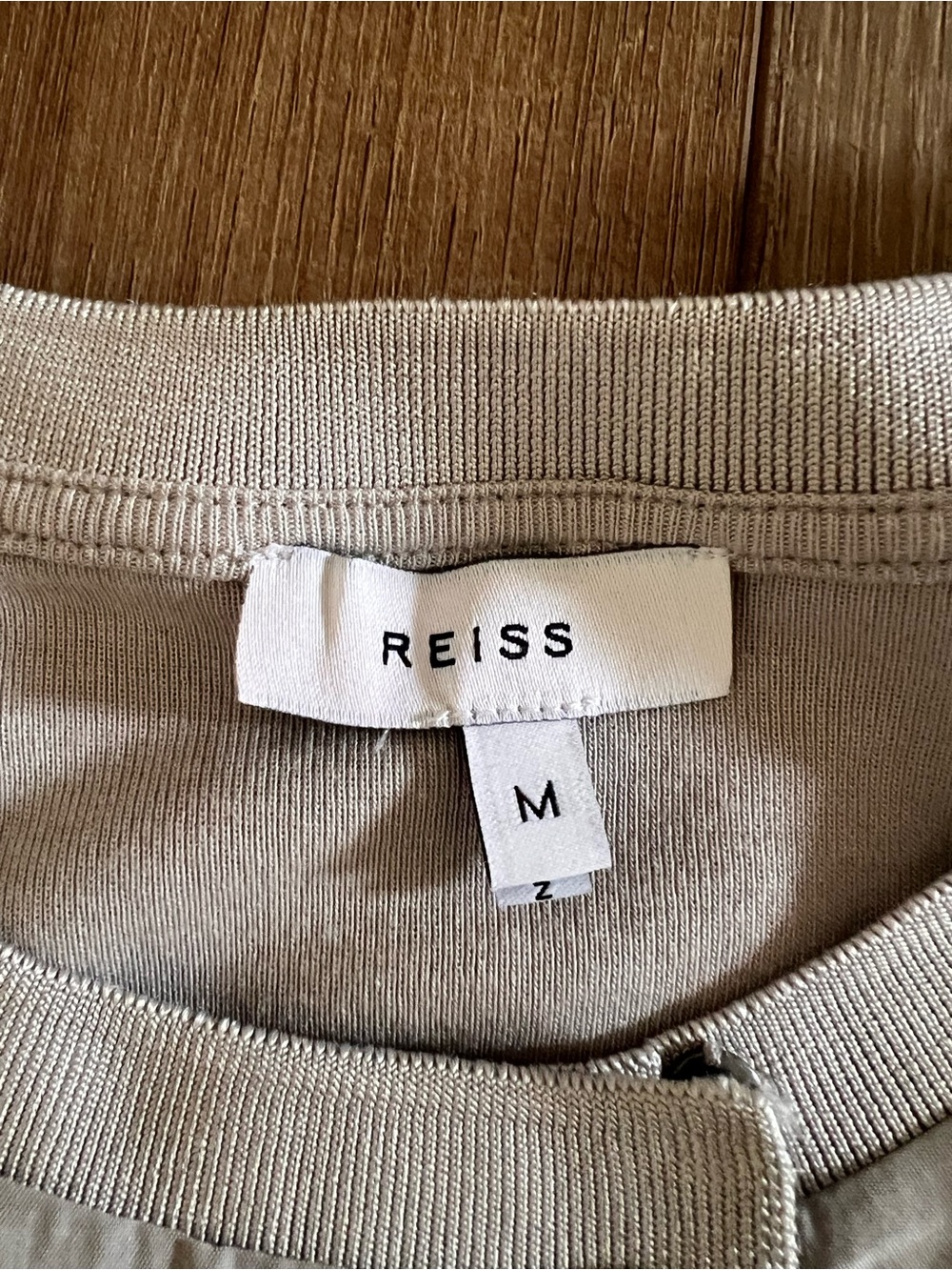 REISS Jennifer Sleeveless Blouse in stone size Medium - Picture 9 of 13